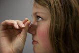 Touching the Eye