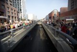 Metropolis Bridge Crowd