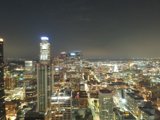 Towering Over Los Angeles at Night