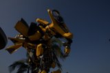 Robot takes on the cityscape