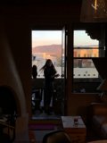 Serene Sunset View from the Living Room
