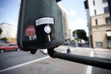 Street Light with Sticker