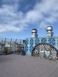 Blue Tiled Roof of San Francisco Building
