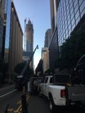 Parked Truck in the Urban Jungle