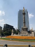 Monumental Gold Statue
