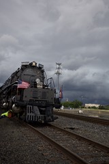 Union Pacific Big Boy 4014 Under Stormy Skies