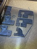 3D-Printed Metal Number with Symbol and Text