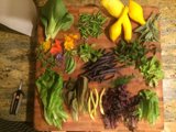 Freshly Chopped Produce for a Delicious Meal