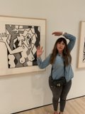 Posing with Art