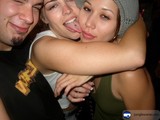 Three Friends at a Party