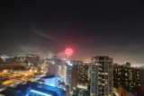 Fireworks Light up the Urban Skyline