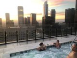 Relaxing in the Urban Oasis