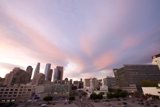 Sunset over the Urban Metropolis