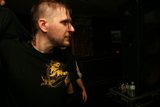Brian H rocking the black tee at the pub