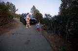 Family Exploration at Dusk on Mount Diablo
