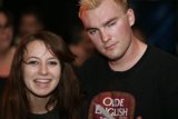 Blonde-haired Man among a Group of Friends