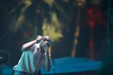 Man Takes the Stage at Coachella