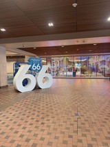 Route 66 Exhibit at Albuquerque Airport Interior