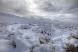 Snowy Serenity in the Desert Highlands