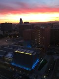 Sunset over UNLV Campus