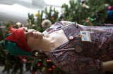 Holiday Nurse Penelope Celebrates Christmas in Festive Elf Hat