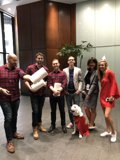 The Gang and Their Canine Companion