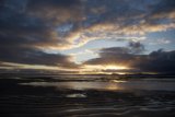 Golden Sunset on the Horizon
