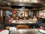 Family Dining at Japanese Hibachi Restaurant