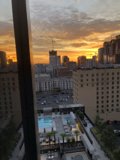 Downtown Metropolis at Sunset