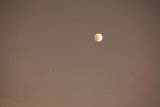 Lunar Eclipse amidst celestial beauty