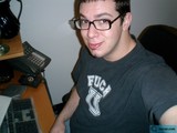Dave B in his Home Office