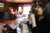 Christmas with my furry friend