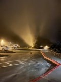 Nighttime Parking Lot