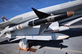 Close-up of Military Aircraft Missile Systems
