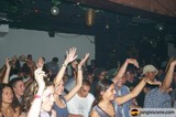 Night Clubbers with Hands Up