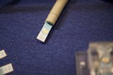 Electronic Device with a Sticker