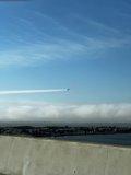Jet Flying Over the Bay