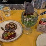 A Delicious Spread on a Los Angeles Dining Table