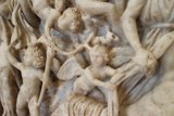 Angelic Marble Relief