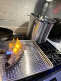 Grilling up a juicy steak in San Francisco