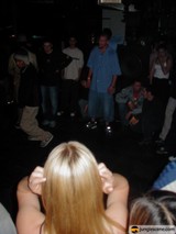Blonde Bombshell in the Club