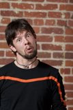 Bearded Portrait in Black T-Shirt