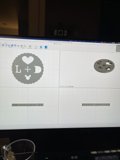 Company Logo on Computer Screen