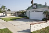 White Garage Door in the Suburbs