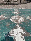 A Walk Through a Flagstone Path