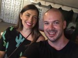 Portrait of Two Happy Selfie-Takers