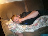 Sleeping Beauty on the Couch