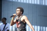 Donald Glover Rocks the Mic at Coachella