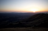 Golden Sunset Over the Bay Area from Mount Diablo