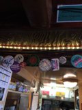 Sticker-Strewn Bar in Altadena